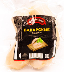 Сардельки  Баварские, изд-е колб. вареное, охлажден., в в\у СП