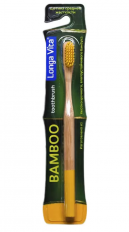 Лонга Вита зубная щетка бамбуковая для взрослых, арт. BT-1 flosser