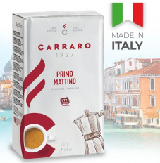 Кофе Carraro Primo Mattino молотый 250 г.м/у