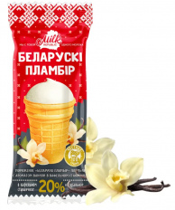 Мороженное стакан Беларусский пломбир ваниль 100г.